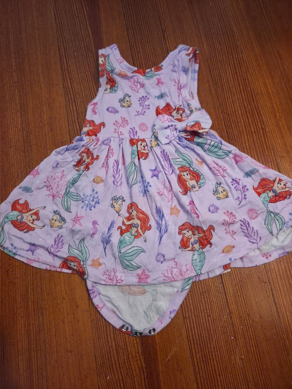 Little Sleepies Disney The Little Mermaid Ariel Part Of Your world Twirl Dress